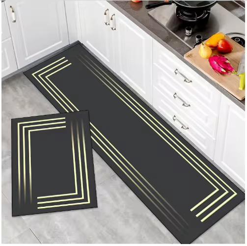 High Quality 2PC Rubber Kitchen Mats
