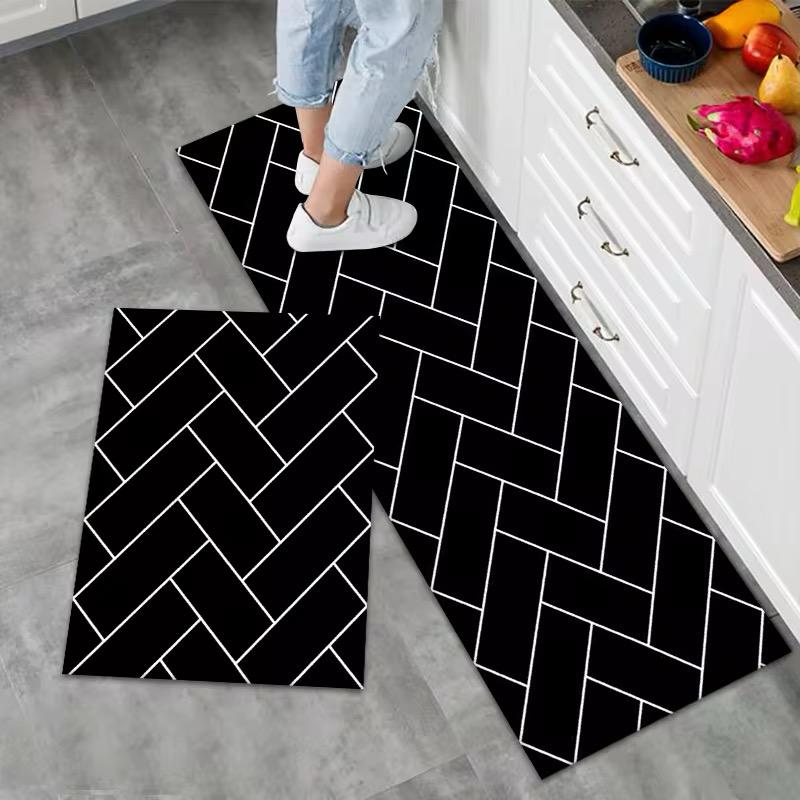 High Quality 2PC Rubber Kitchen Mats