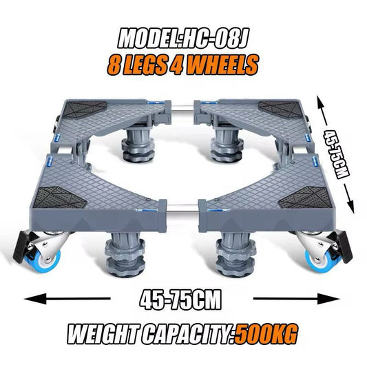 Heavy duty Adjustable base For Washing Machines & Refrigerator (500kg)