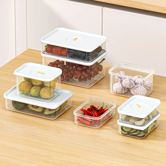 Set of 4pcs Food Preservation Containers