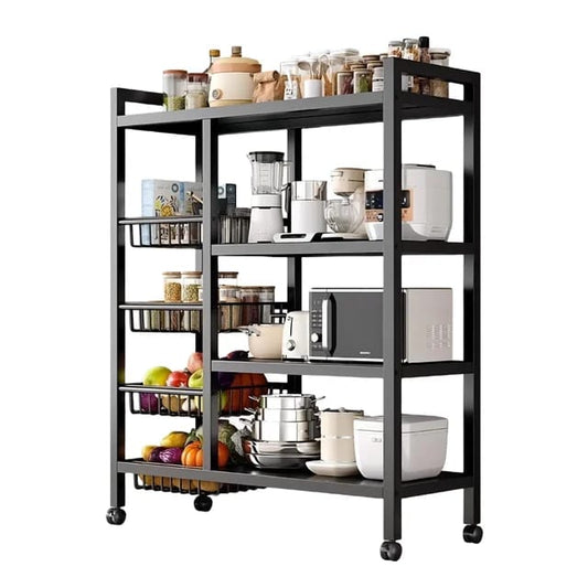 Multifunctional Metallic Kitchen Rack