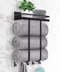 Multifunctional Bathroom Towel Holder