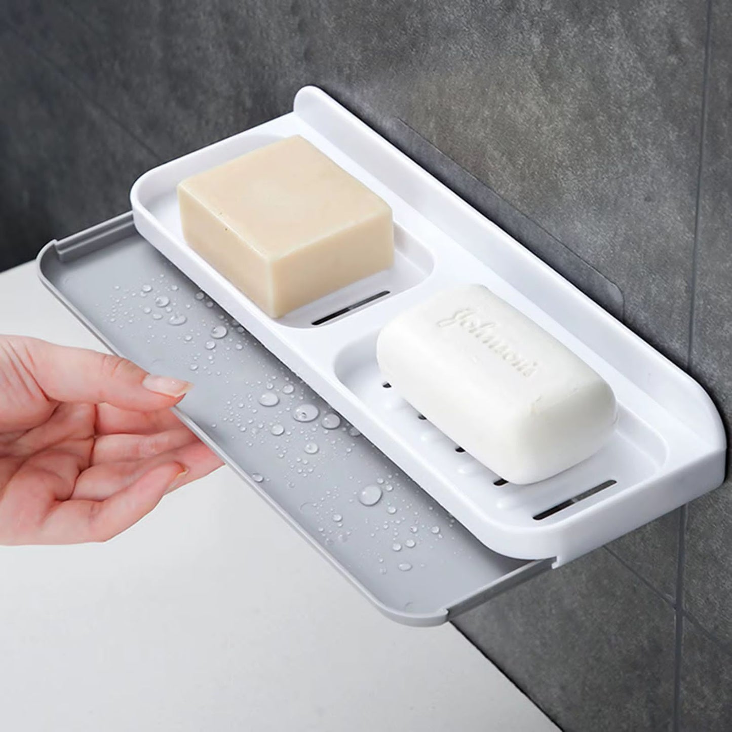 Mounted Adhesive Soap Holder