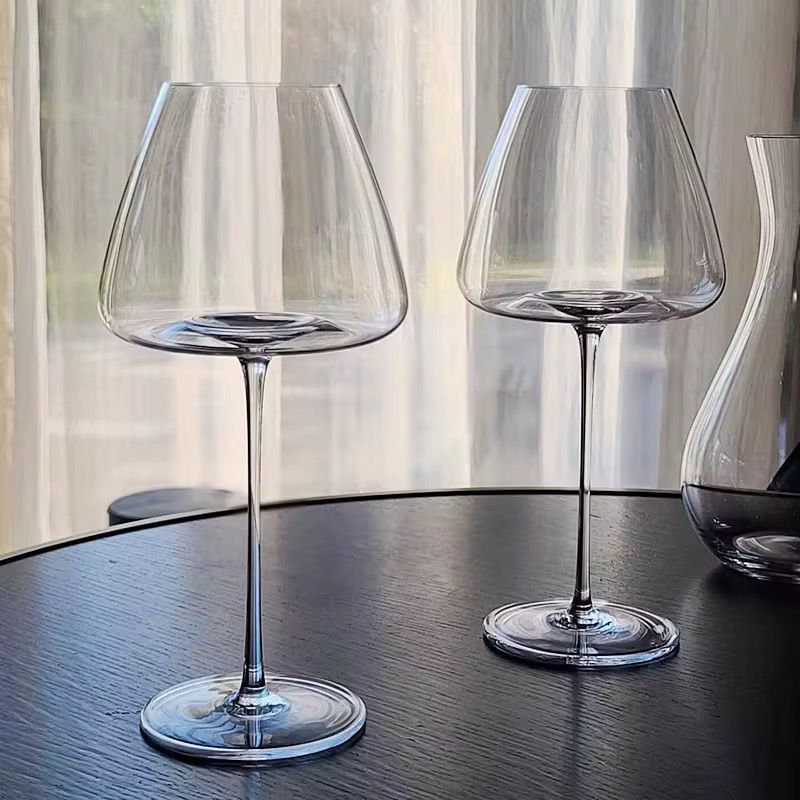 6 Pcs Crystal Wine Glasses