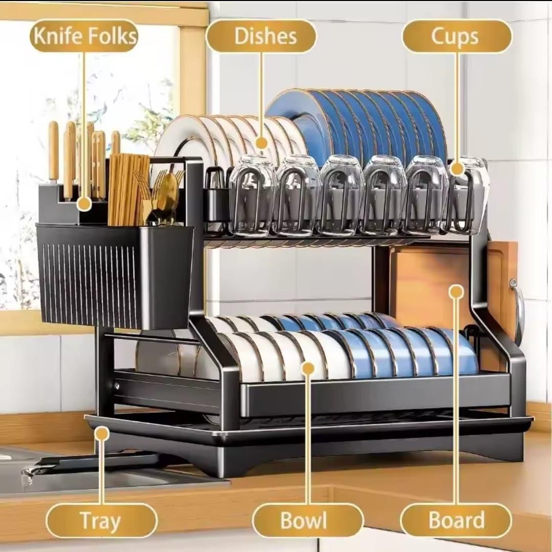 High Quality Kitchen Dish Bowl Drainer Rack