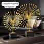 Executive Metal Abstract Spiked Sculpture