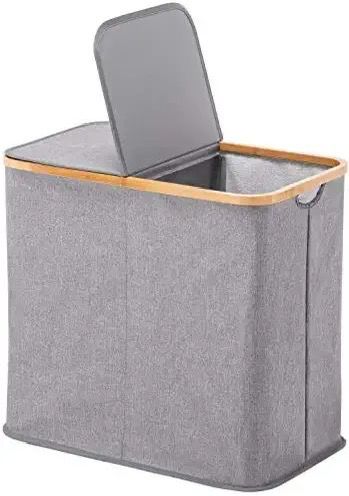 Bamboo Laundry Storage Hamper