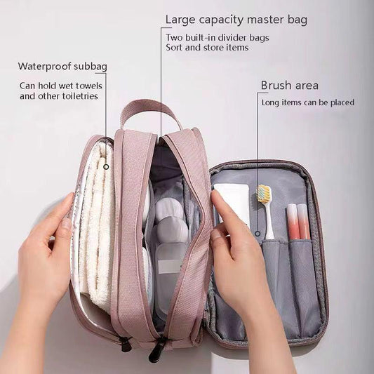 Wet and Dry Separation Toiletries Storage Bag