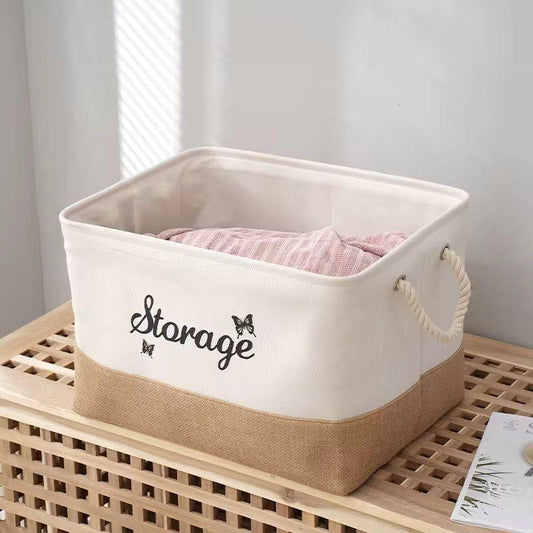 Storage Box with Rope Handles