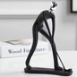 Stand Golf Sculpture Ceramic Decor Piece