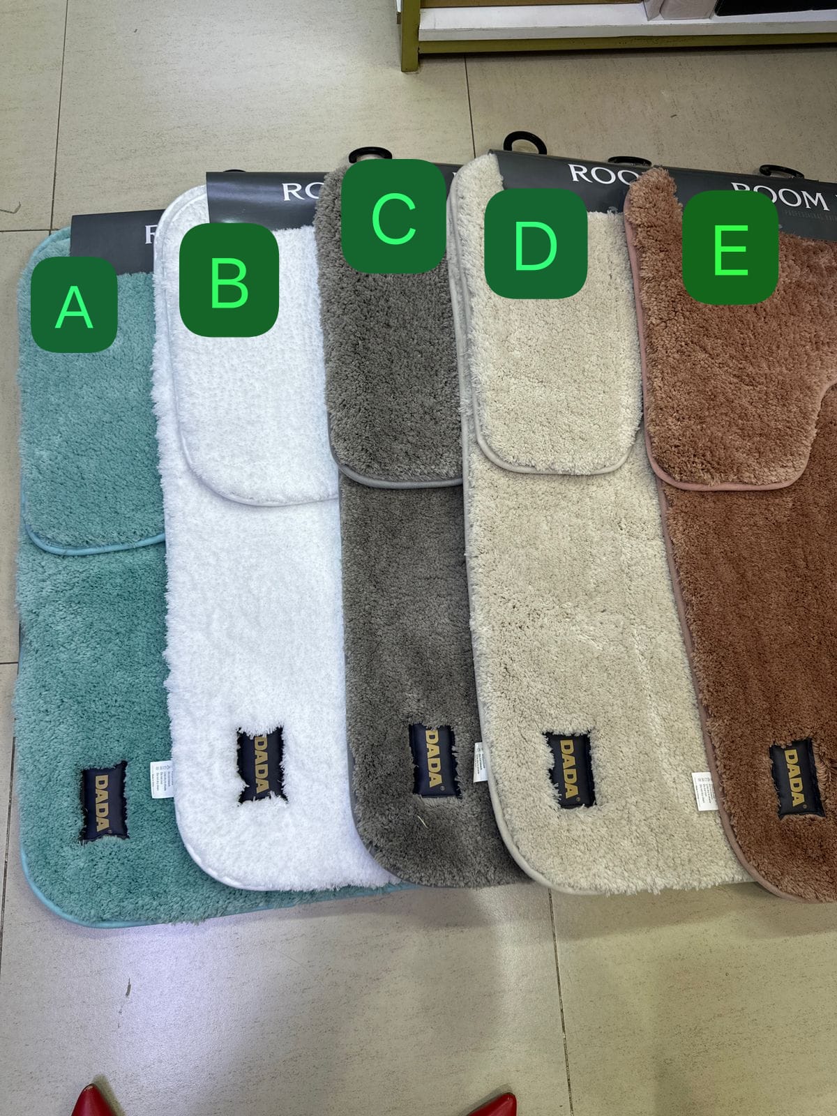 2 Pcs Mats Set