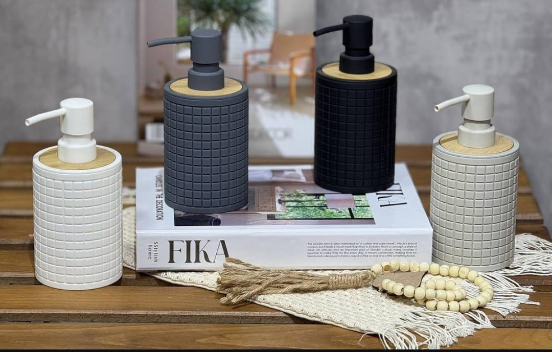 Bamboo Luxury Lotion Pump Bottle