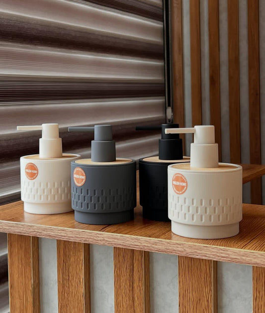 Bamboo Luxury Lotion Pump Bottle