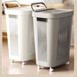Rolling Laundry Hamper with Lid
