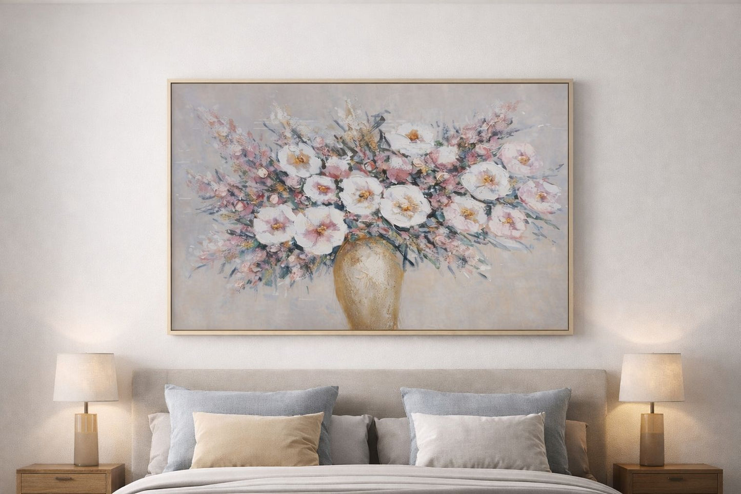 Beautiful Handcrafted Floral Bouquet Artwork