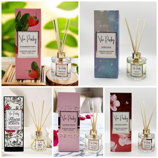Scented Aromatherapy Reed Diffusers