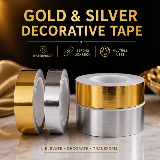Gold & Silver Decorative Tape