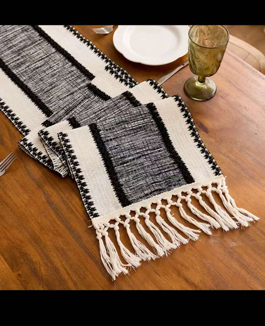 Cotton Decoration Table Runner Set