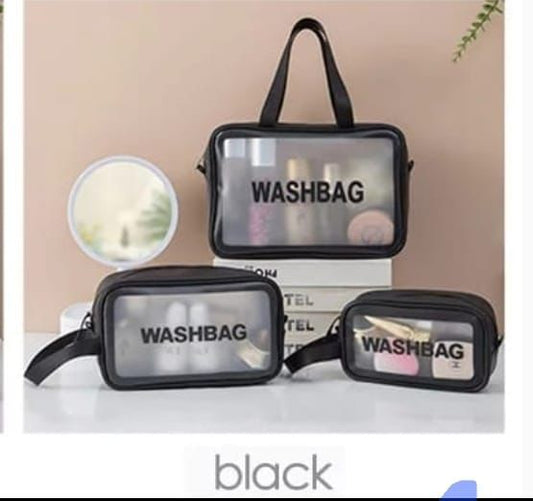 3 Pc Set Wash Bag Pouch
