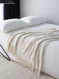 Throw Blanket with Tassels