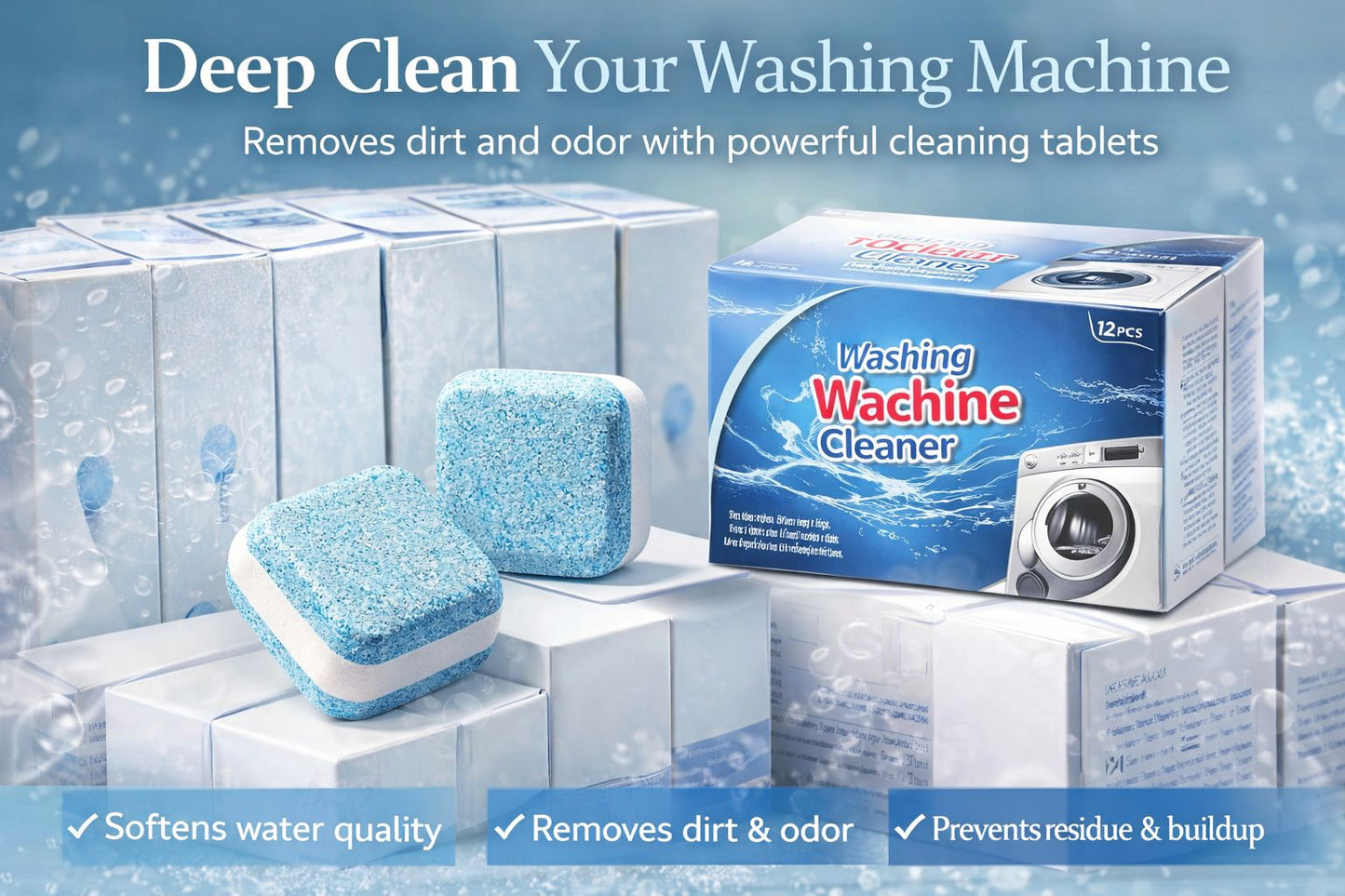 Washing Machine Cleaner Tablets