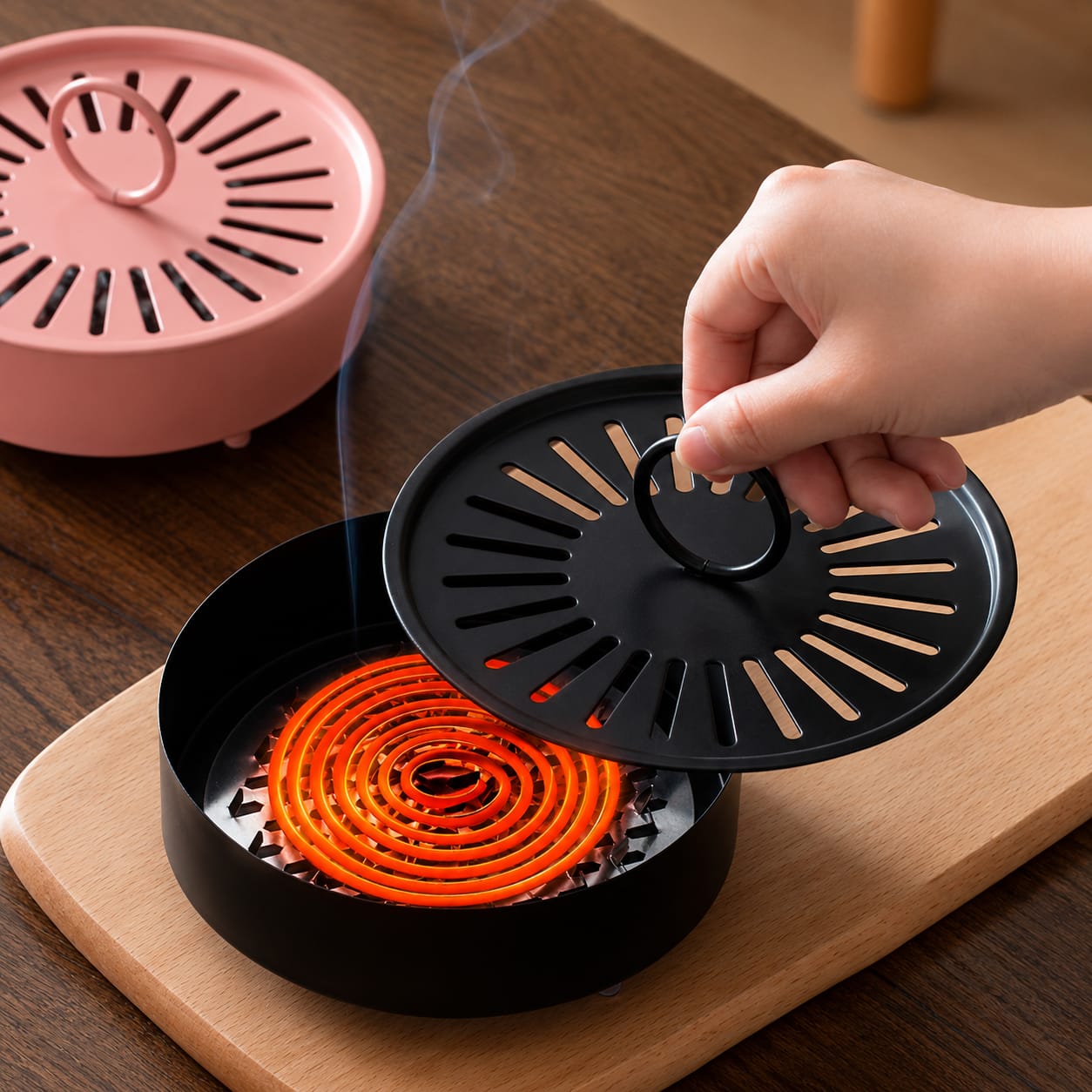 Portable Mosquito Coil Holders
