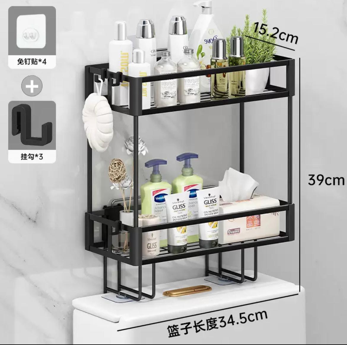 2 Tier Space-Saving Storage Rack