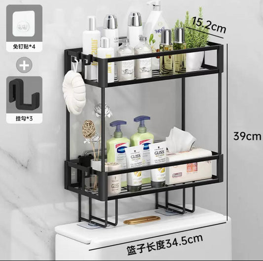 2 Tier Space-Saving Storage Rack