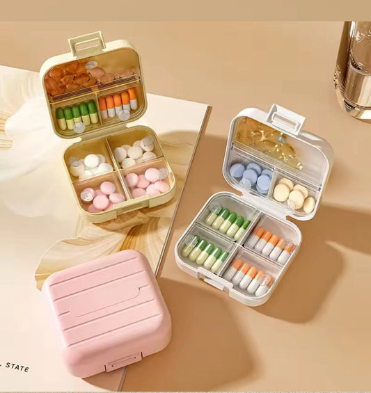 7-Grid Portable Pill Box