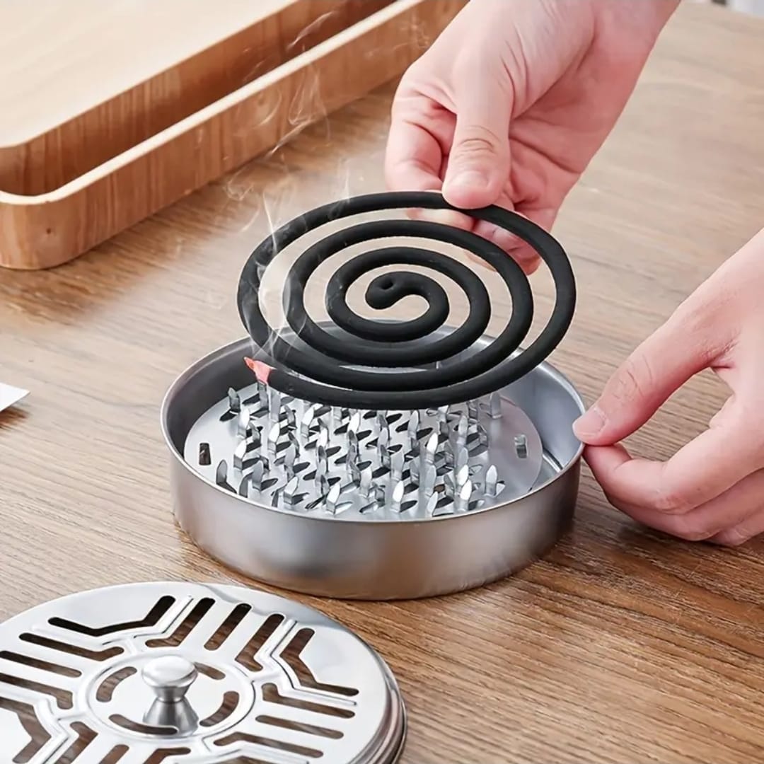 Stainless Steel Mosquito Coil Holder