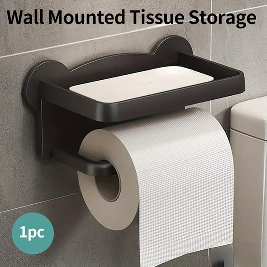 Box Shelve Multi Functional Phone Placement Toilet