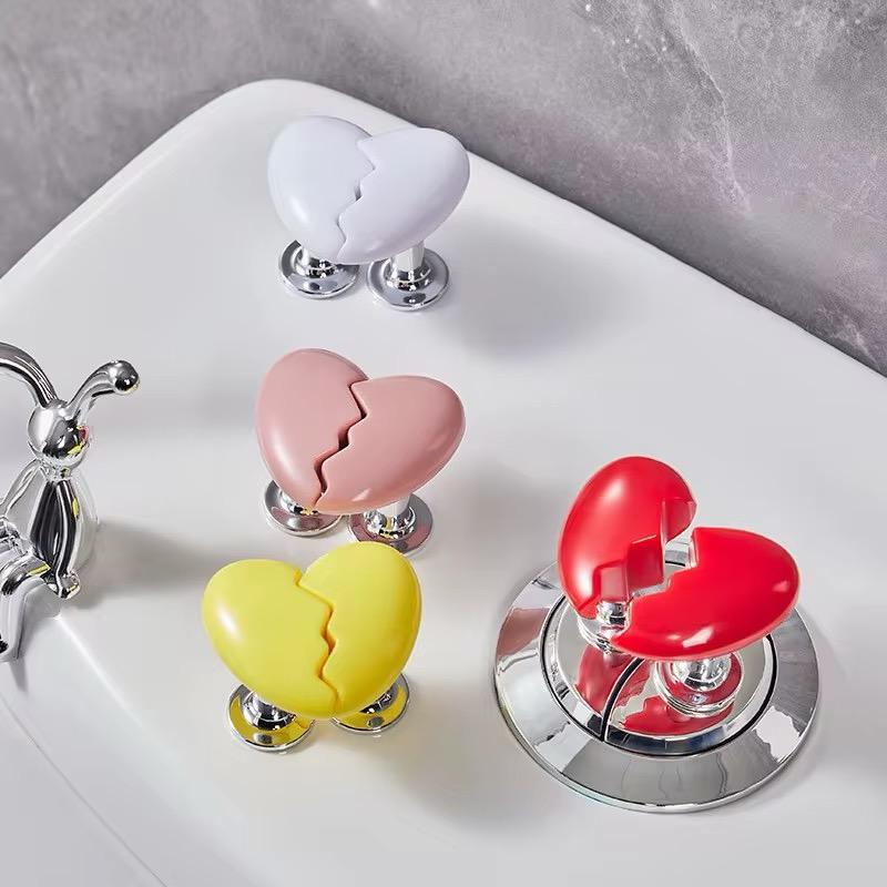 Creative Heart Shaped Toilet Press