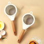 Wooden Handle Stainless Steel Mesh Sieve