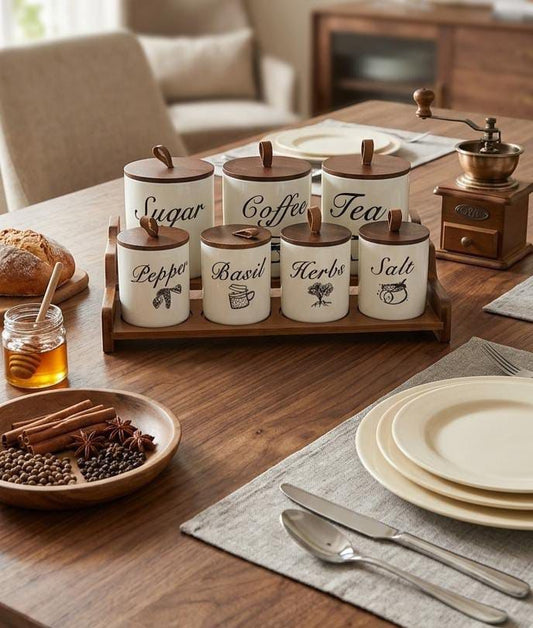 Luxury 8pc -Piece Canister Set