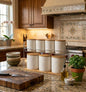 Luxury 8pc -Piece Canister Set