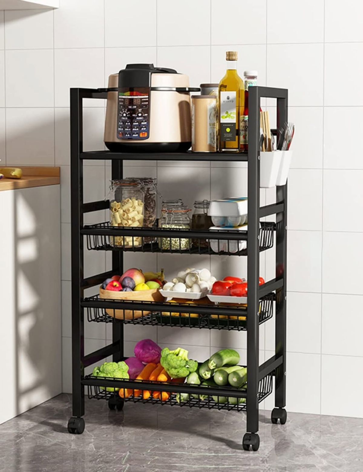 4-tier Rolling Organizer