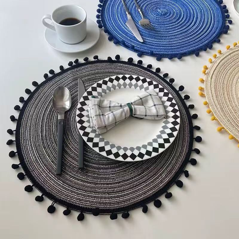 6pcs Round Table Placemats