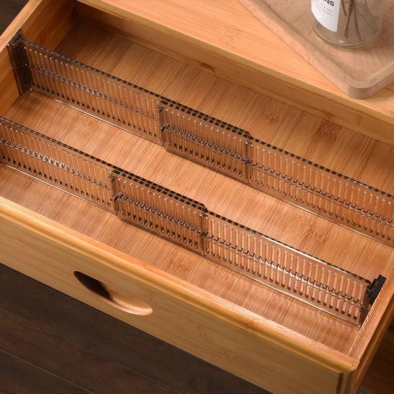 2pcs Clapboard Drawer Divider Partition
