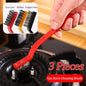 3Pcs Cleaning Brushes Kitchen Range
