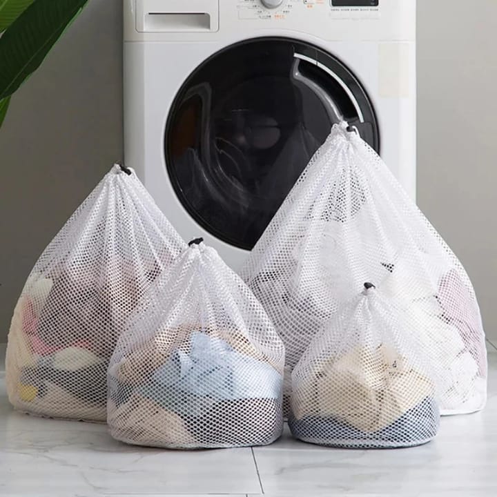 4pc Large Washing Laundry Bag Mesh Organizer