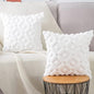 White Plush Soft Cushion Cover