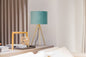 Velvet Tripod Table Lamp