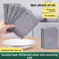5pcs Multi-purpose double sided wire dish cloth
