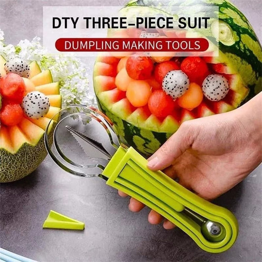4 in 1 Watermelon Slicer Cutter Scoop Fruit