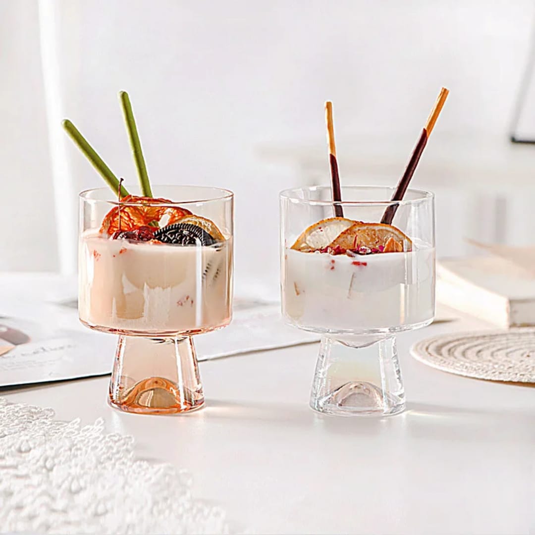 Crystal Glass Hand Handle Cup
