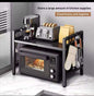 Single Layer Heavy-duty Adjustable Microwave Stand