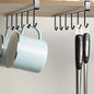 Iron 6-Hook Under Shelf Rack