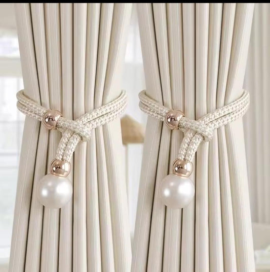 Pearl Curtain Tiebacks