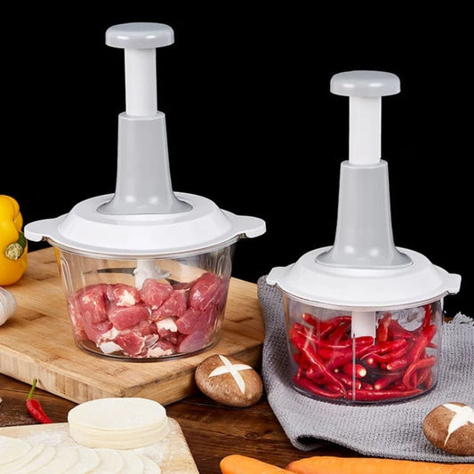 1PCS Manual Vegetable Mincers Press