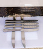 6pcs Heavy Gauge Stainless Steel Butter Knives